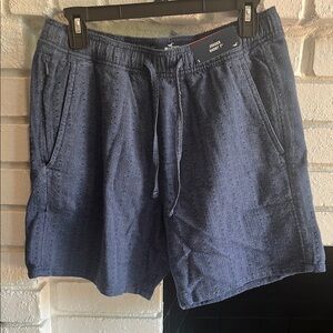 Hollister Navy Blue Jogger Shorts
